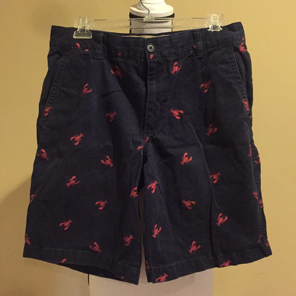 Men’s Izod Navy Blue Lobster Shorts
